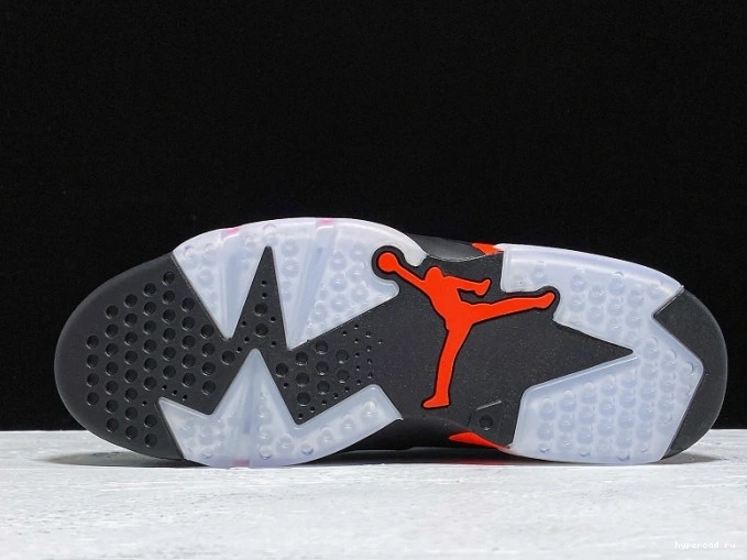 OG 384664-060 Black Jordan 6 Retro Infrared Air 0729